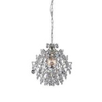 SOFIERO závěsná lampa chrom 3x 40W E14 106543 Markslojd