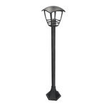Sloupek zahradní lucerny IMMA BLACK L/T E27 černý IP44 EDO777384 EDO Solutions