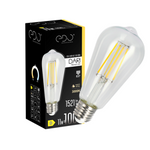 DARI LED žárovka dekorativní 11W, E27, 3000K, 1521lm, 230V, CLEAR ST64, EDO777626 EDO Solutions