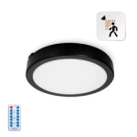 NAIROS LED Plafond se senzorem G2 LX 24W ČERNÝ