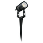 Zarážený zahradní reflektor PLANT LED 3W, 4500K, IP65, černá, 03129, Struhm