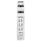 Kontrolka napájení 230V/400V LED žlutá/zelená/červená TN, LKM-05-40, exta Zamel