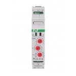 Časové relé 10funkční 8A 1xNO/NC 12-264V AC/DC PCS-516UNI F&F