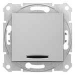 Vypínač 1-pólový s podsvícením hliník Sedna SDN1400160 Schneider Electric