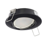 ZIVA KER Black IP20 kulaté nastavitelné stropní bodové svítidlo EDO777464 Edo Solutions